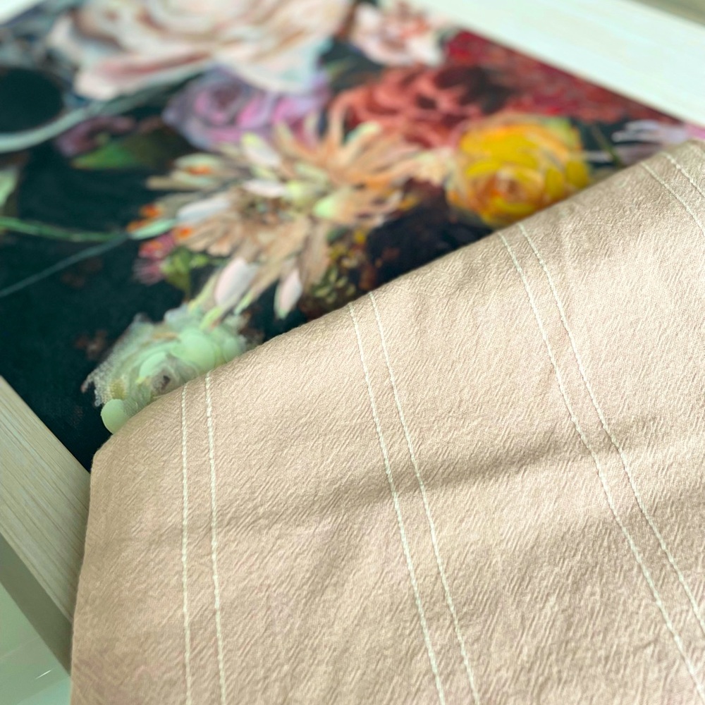 New!! Threshold Blush King Size Comforter Set